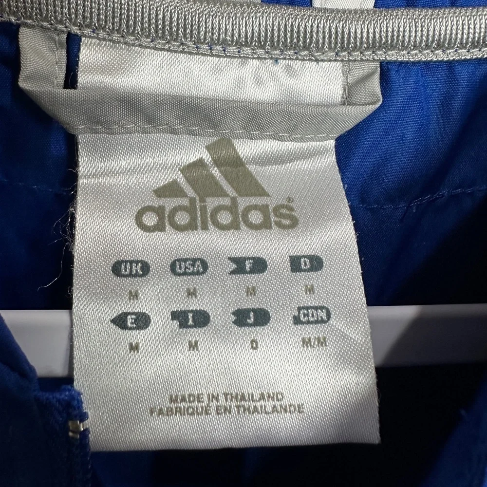 Bixby Spartans Oklahoma Adidas 1/4 zip lighweight short‎ sleeve jacket, sz M